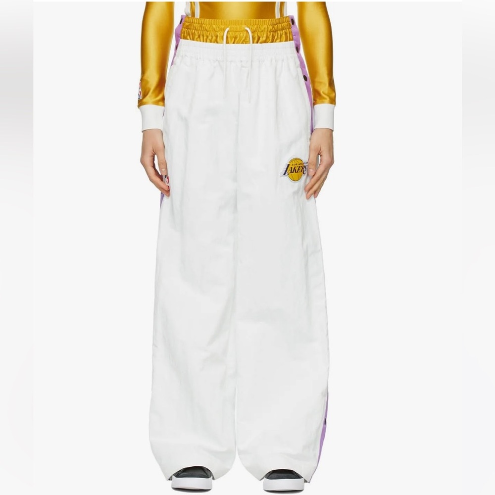 Nike / Ambush White and Purple Tearaway Pants